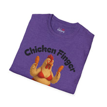 Load image into Gallery viewer, Funny Chicken Finger Slut T-Shirt