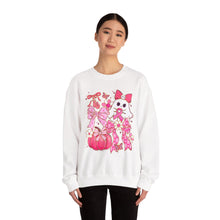 Load image into Gallery viewer, Breast Cancer Awareness with Ghost Crewneck Sweatshirt