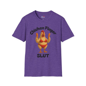 Funny Chicken Finger Slut T-Shirt