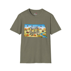 North Dakota Softstyle T-Shirt