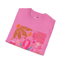 Load image into Gallery viewer, Breast Cancer Awareness Boho Softstyle T-Shirt