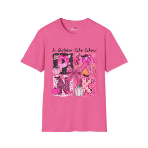 Breast Cancer October Softstyle T-Shirt