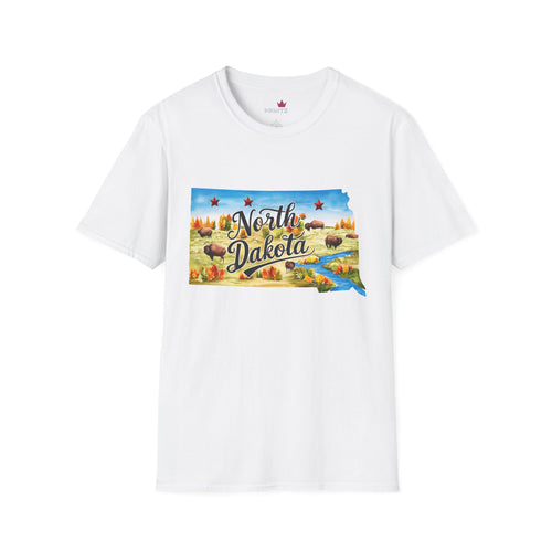 North Dakota Softstyle T-Shirt