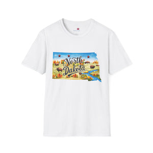 North Dakota Softstyle T-Shirt