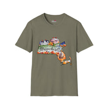 Load image into Gallery viewer, Massachusetts Graphic Softstyle T-Shirt