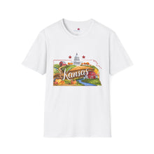 Load image into Gallery viewer, Kansas Graphic Softstyle T-Shirt