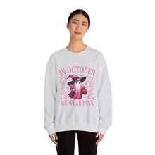 Load image into Gallery viewer, Breast Cancer Awareness Pink Ghost Sweatshirt