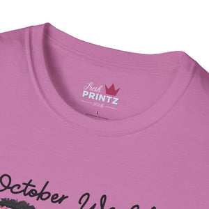 Breast Cancer October Softstyle T-Shirt