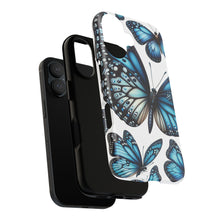 Load image into Gallery viewer, Blue Butterfly Phone Case for iPhone 16