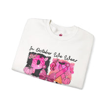Load image into Gallery viewer, Breast Cancer Awareness October Sweatshirt