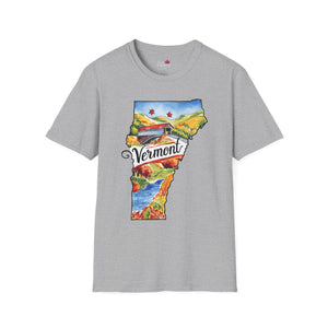 Vermont Graphic Softstyle T-Shirt