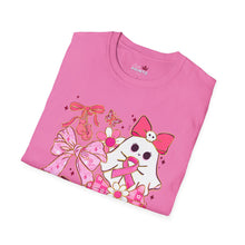 Load image into Gallery viewer, Breast Cancer Awareness with Ghost Soft T-Shirt
