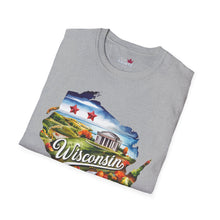 Load image into Gallery viewer, Wisconsin Graphic Softstyle T-Shirt