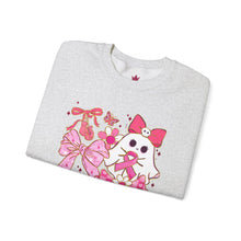 Load image into Gallery viewer, Breast Cancer Awareness with Ghost Crewneck Sweatshirt