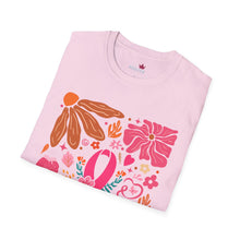 Load image into Gallery viewer, Breast Cancer Awareness Boho Softstyle T-Shirt