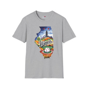 Illinois Graphic Softstyle T-Shirt