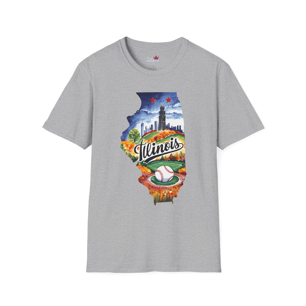 Illinois Graphic Softstyle T-Shirt