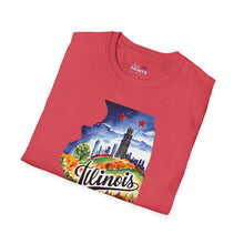 Load image into Gallery viewer, Illinois Graphic Softstyle T-Shirt