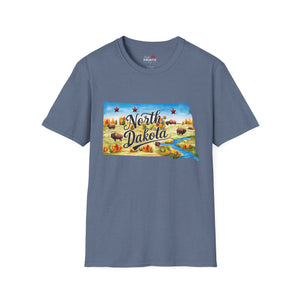North Dakota Softstyle T-Shirt