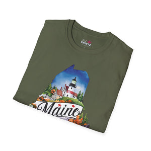 Maine Graphic Softstyle T-Shirt