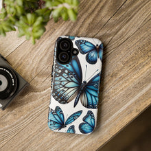 Load image into Gallery viewer, Blue Butterfly Phone Case for iPhone 16