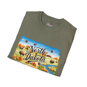 North Dakota Softstyle T-Shirt