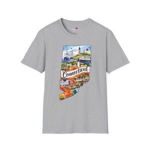Connecticut Graphic Softstyle T-Shirt