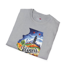Load image into Gallery viewer, Illinois Graphic Softstyle T-Shirt