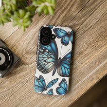 Load image into Gallery viewer, Blue Butterfly Phone Case for iPhone 16