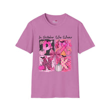 Load image into Gallery viewer, Breast Cancer October Softstyle T-Shirt