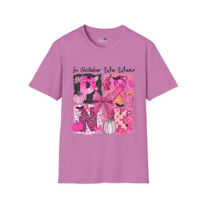 Breast Cancer October Softstyle T-Shirt