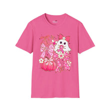 Load image into Gallery viewer, Breast Cancer Awareness with Ghost Soft T-Shirt