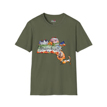 Load image into Gallery viewer, Massachusetts Graphic Softstyle T-Shirt