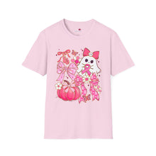 Load image into Gallery viewer, Breast Cancer Awareness with Ghost Soft T-Shirt