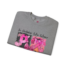 Load image into Gallery viewer, Breast Cancer Awareness October Sweatshirt