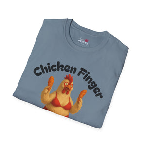 Funny Chicken Finger Slut T-Shirt