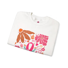 Load image into Gallery viewer, Breast Cancer Awareness Boho Crewneck Sweatshirt