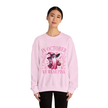 Load image into Gallery viewer, Breast Cancer Awareness Pink Ghost Sweatshirt