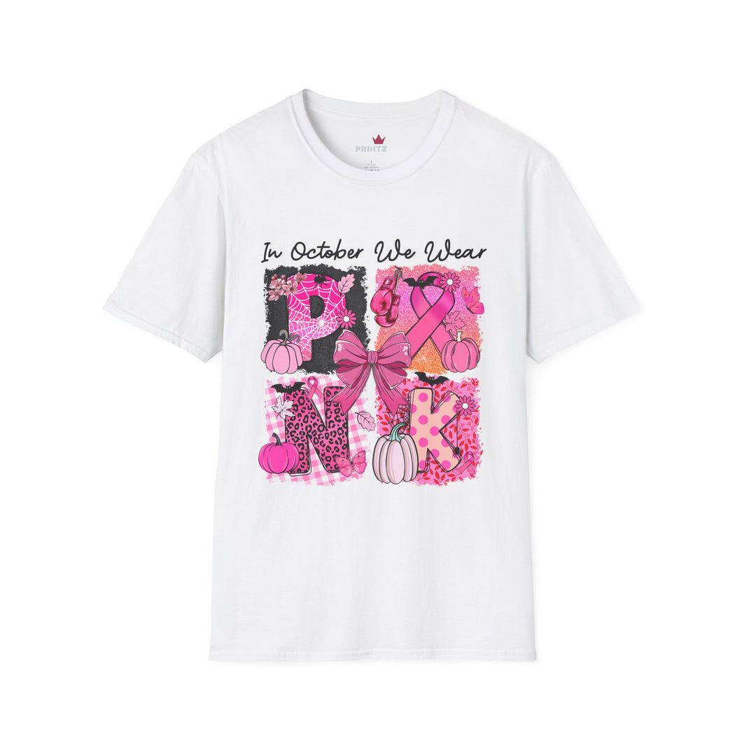 Breast Cancer October Softstyle T-Shirt