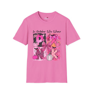 Breast Cancer October Softstyle T-Shirt