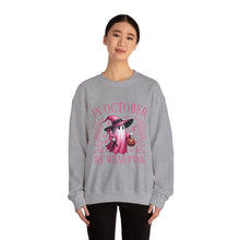 Load image into Gallery viewer, Breast Cancer Awareness Pink Ghost Sweatshirt
