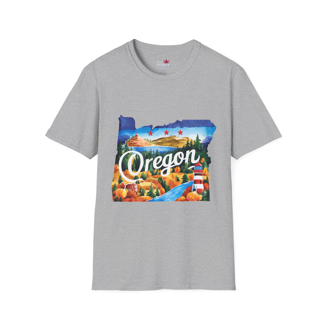 Oregon Graphic Softstyle T-Shirt