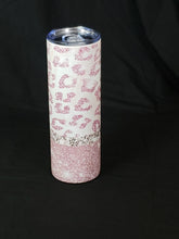 Load image into Gallery viewer, Pink Leopard Tumbler