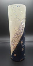 Load image into Gallery viewer, Glitter Star 32oz Skinny Tumbler
