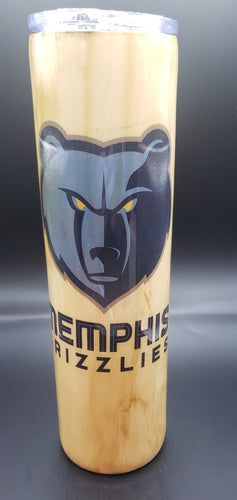 Memphis Grizzlies 32oz Skinny Tumbler