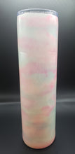 Load image into Gallery viewer, Light Pink &amp; Blue Glitter 32oz Skinny Tumbler
